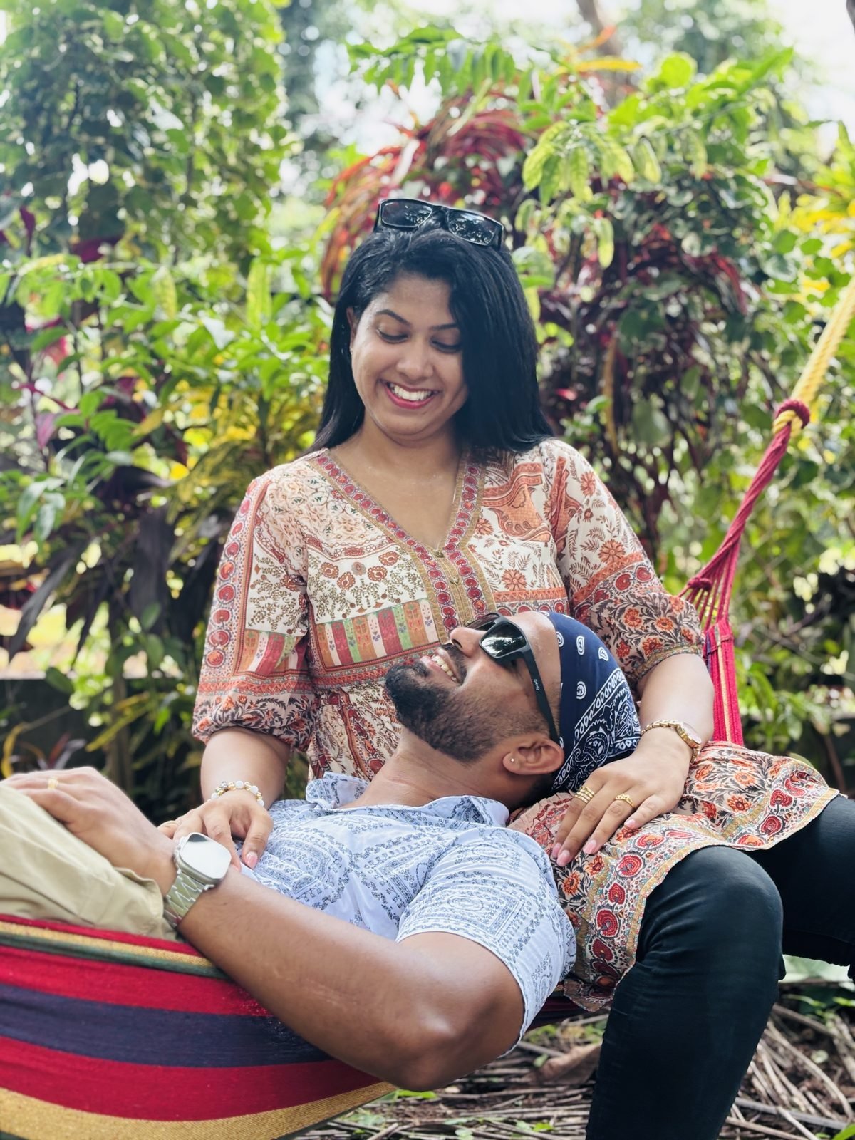 Lazy afternoons in the hammock at Calamara